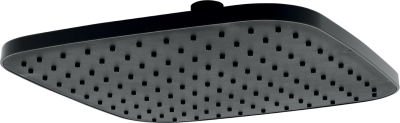 Novaservis Pevná sprcha 230 x 230 mm, černá RUP/580,5