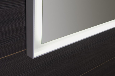 Sapho FLUT zrcadlo s LED podsvícením 120x70cm, bílá FT120
