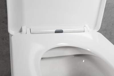 Bruckner LEON WC sedátko, SLIM, Soft Close, Easy Take, bílá 301.307.4