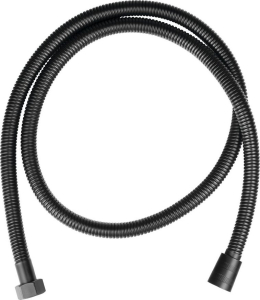 Sapho POWERFLEX kovová sprchová hadice, 120cm, černá mat FLEX120B