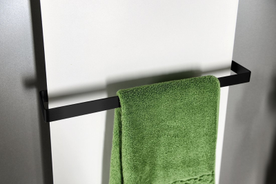 Sapho TABELLA držák ručníků 390mm, černá mat MI390B