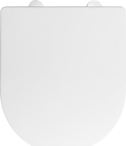 Aqualine VERMET WC sedátko, Soft Close, Easy Take, bílá VRS008