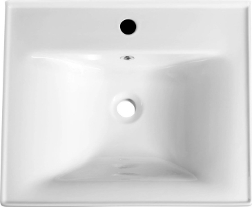 Aqualine SAVA 55 keramické umyvadlo nábytkové 55x46cm, bílá 2055