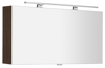 Sapho CLOE galerka s LED osvětlením 100x50x18cm, borovice rustik CE100-0016
