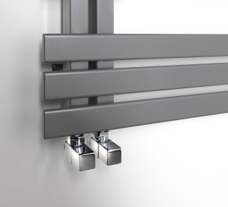 Sapho CUBE připojovací sada ventilů ruční rohová, chrom CP4010S