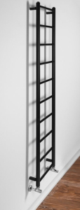 Sapho DINA otopné těleso 350x1680mm, černá mat IR378TB