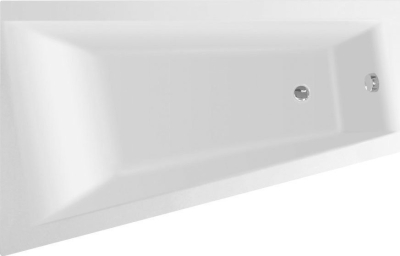 Aqualine METUJE vana 160x100x42cm, levá, bílá G2610