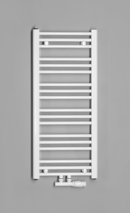 Bruckner ALBRECHT otopné těleso 400x930 mm, středové připojení, bílá 600.111.4