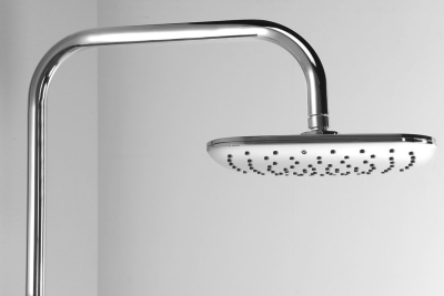 Aqualine KERA sprchový sloup s napojením na baterii, chrom SL430