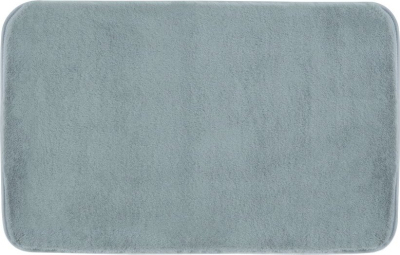 Gedy FUZZY koupelnová předložka, 50x80cm, 100% polyester, protiskluz, azzuro 96FY508062