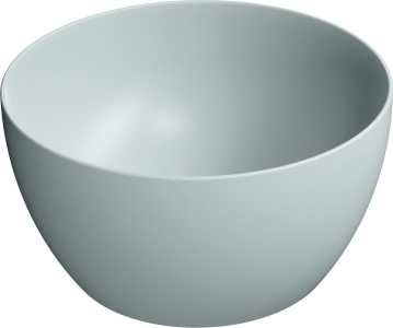 GSI PURA keramické umyvadlo na desku vysoké, průměr 42cm, ghiaccio mat 885215