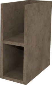 Mereo Aira, koupelnová skříňka 20 cm, spodní,  Multidecor, Beton Chicago tm šedý CN797SBCS2