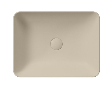 GSI SAND/NUBES keramické umyvadlo na desku 50x38cm, creta mat 903708