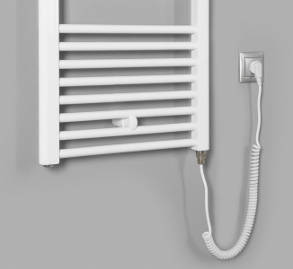 Aqualine DIRECT-E elektrické otopné těleso rovné 600x960 mm, 400 W, bílá ILE96T