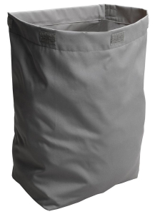 Sapho Prádelní koš do skříně 310x570x230mm, suchý zip, šedá UPE600