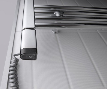 Sapho ONE D topná tyč s termostatem, 600 W, levá, chrom ONE-DL-C-600