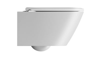 GSI MODO závěsná WC mísa, Swirlflush, 37x54cm, bílá dual-mat 841509