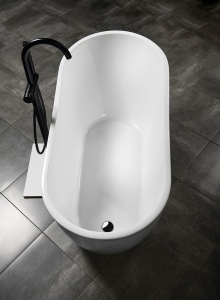 Aqualine TISA volně stojící vana, 150x75cm, bílá E1575