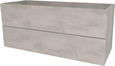 Mereo Aira, koupelnová skříňka 121 cm, Multidecor, Chromix stříbrný CN793SACST