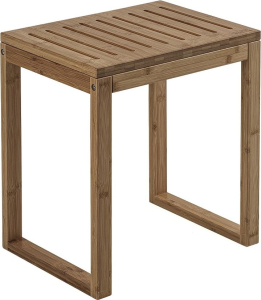 Gedy HIMALAYA koupelnová stolička,  39, 5x44, 3x29, 5cm, bambus 3072