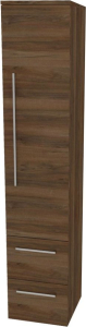 Mereo Bino, koupelnová skříňka vysoká 163 cm, pravá, Multidecor, Ořech Pacifik tabákový CN698OPT2