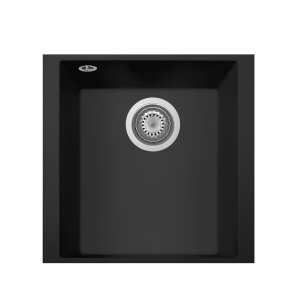 Granitový dřez Sinks CUBE 340U Nanoblack + MIX 35 Nanoblack G256N6