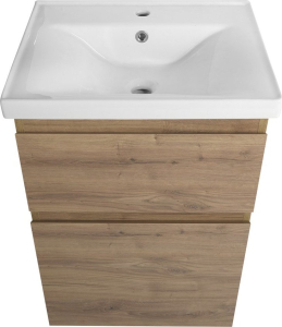 Aqualine ALTAIR umyvadlová skříňka 52x72, 5x45cm, dub emporio AI355