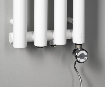 Sapho PILON otopné těleso 270x1800mm, se čtyřmi háčky pro ručník, bílá mat IZ121T