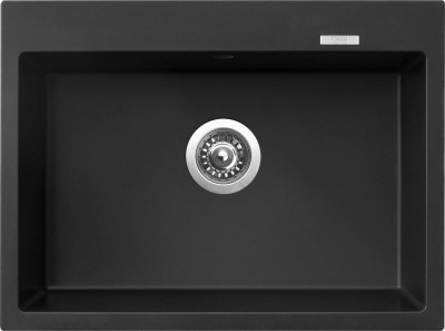 Granitový dřez Sinks MAXIMO 680 Pureblack + Vitalia G9826