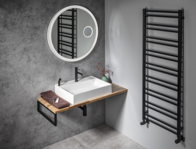 Sapho METRO DOS otopné těleso 550x1430 mm, černá mat IR430TB