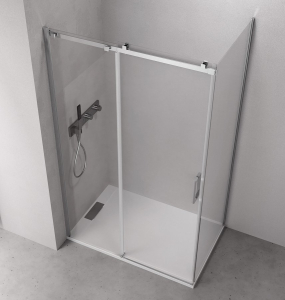 Polysan THRON SQUARE obdélníkový sprchový kout 1000x800mm, hranaté pojezdy TL1080-5002