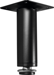 Aqualine KERAMIA FRESH výškově stavitelná nožička, výška 100-110mm, černá mat 10077B