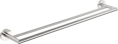 Sapho X-STEEL dvojitý držák ručníků 600mm, nerez mat XS403