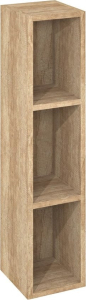 Sapho ESPACE otevřená policová skříňka 20x94x22cm, dub alabama ESC130-2222