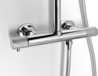 Sapho SOLARIS sprchový sloup s termostatickou baterií, chrom WD139