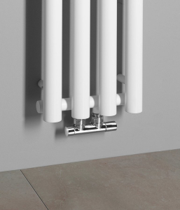 Sapho PILON otopné těleso 270x1800mm, se čtyřmi háčky pro ručník, bílá mat IZ121T