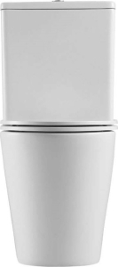 Mereo WC kombi vario odpad, kapotované, RIMLESS, 605x380x825mm, keramické, vč. nádržky a sedátka VSD91S1