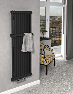 Sapho FEDE držák ručníků 504mm, černá mat IRPA63
