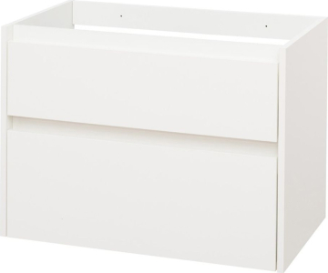 Mereo Opto, koupelnová skříňka 81 cm, bílá CN911S