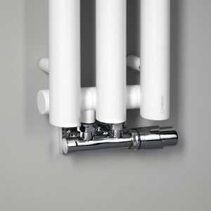 Sapho PILON otopné těleso 196x1800mm, se třemi háčky pro ručník, bílá mat IZ127T