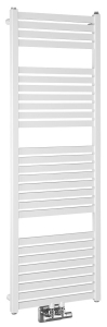 Aqualine TONDI otopné těleso rovné 450x1330 mm, středové připojení, bílá DT470T