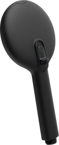 Sapho Ruční masážní sprcha, 3 režimy sprchování + režim oplach, silikon trysky, průměr 120mm, ABS/černá mat 1204-51B