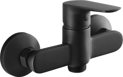 Aqualine LOTTA nástěnná dřezová baterie 3/4", bez ramínka, černá mat LT641B