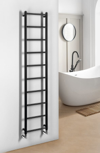 Sapho DINA otopné těleso 350x1680mm, černá mat IR378TB