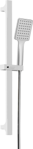Sapho Sprchová souprava hranatá, posuvný držák 680mm, chrom SC815
