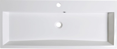 Sapho ORINOKO umyvadlo, litý mramor, 100x42cm, bílá OR100