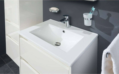 Mereo Opto, koupelnová skříňka 101 cm, Multidecor, Bílá lesk perlička CN992SBIEL