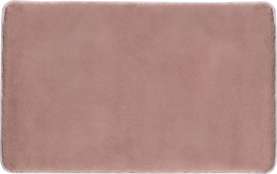Gedy FUZZY koupelnová předložka, 50x80cm, 100% polyester, protiskluz, růžová 96FY508010