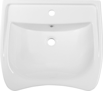 Sapho HANDICAP keramické umyvadlo pro handicapované 60x55cm, bílá 5160