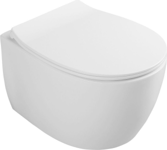 Isvea SENTIMENTI závěsná WC mísa, Rimless, 36x51cm, bílá 10AR02012